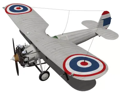 Bristol Bulldog Mk-II 3D model