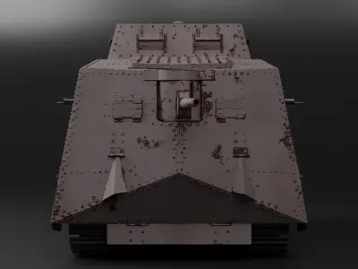 A7V Tank 3D model