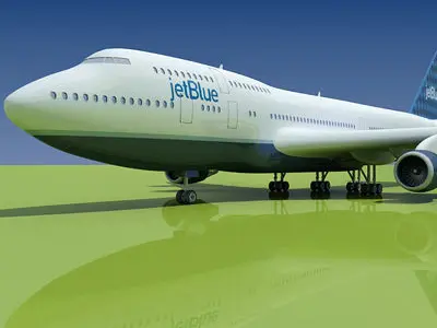 JetBlue Airways Boeing 3D model