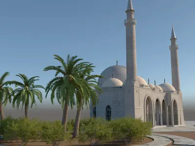 Old Mosque 3D model