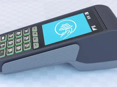 POS Payment terminal(1) 3D model