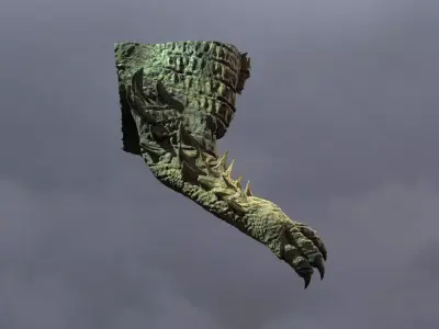 Dinosaur Arm or Dragon arm 3D model