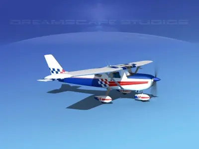 Cessna 150 Aerobat V11 3D model