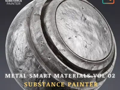 Metal Smart Materials vol 02 3D model