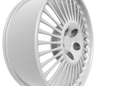 Wheel Rim 3D model 9