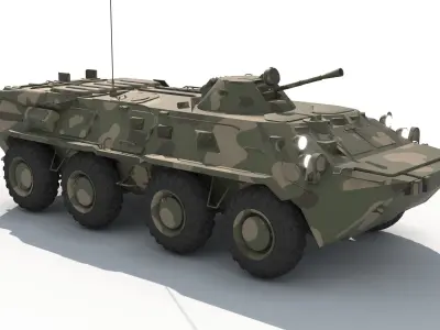 BTR 80 3D model