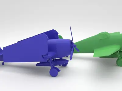 Grumman F6F Hellcat - 3d print 3D print model