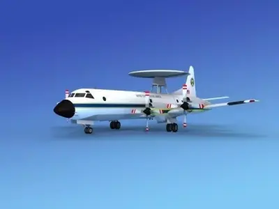 Lockheed P-3 Orion US Customs 3D model