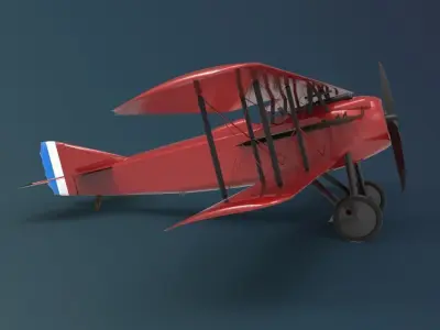SPAD S XIII 3D model