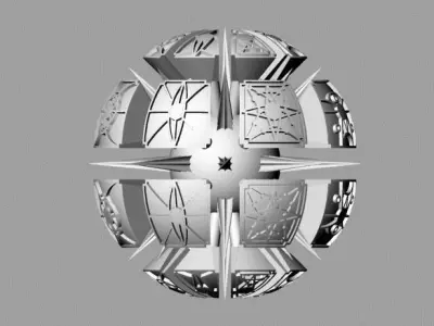 Alien Artifact 3D model