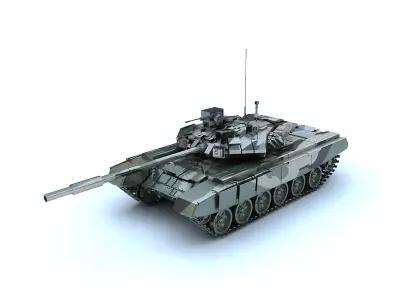 T 90 Tank  3D model
