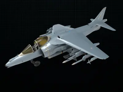 Harrier Jump Jet 3D model