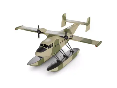 Seaplane 3D model