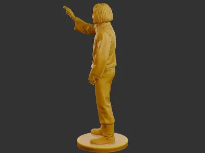 Czechoslovakian firefighter 90s 014 3D print model