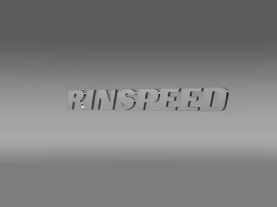 Rinspeed Logo 3D model