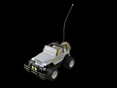 Jeep Car Toy Remote Control Free 3D model