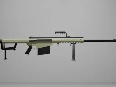 Low-Poly Weapon Pack - Ready for Action Free low-poly 3D model