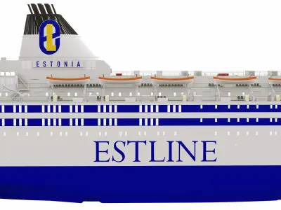 MS Estonia for SketchUp 3D model