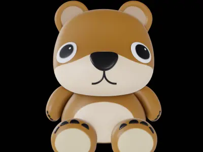 Toy Bear Free 3D model