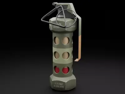 Game Ready Flash Bang Free 3D model