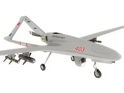 Bairaktar TB2 3D model