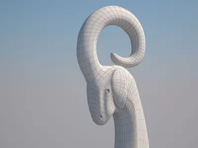 Deform Deer 3D model