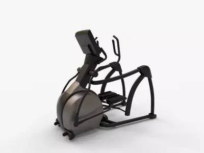 Vision Fitness Elliptical Cross Trainer 3D model