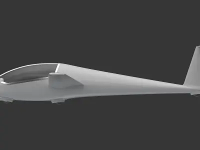 glider 3D print model