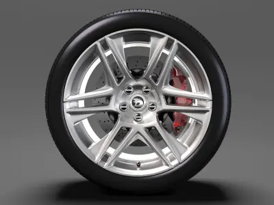 HSV GTS Maloo GEN F2 2017 wheel 3D model