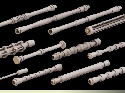 90 Cable Imm Brush Vol 1  3D model