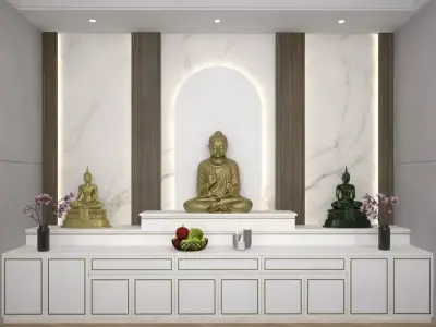 Buddhist Shrine  3D model