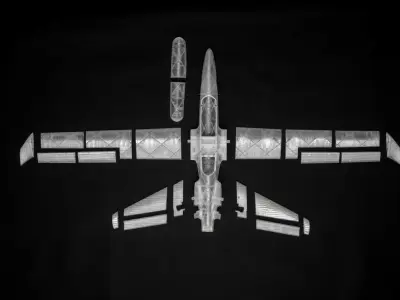 V-1 Hurricane 3D print model