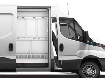 Iveco eDaily Van L2H2 HQ Interior 2024 3D model