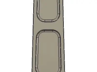 Connecting Rod GoKart Engine 3D model