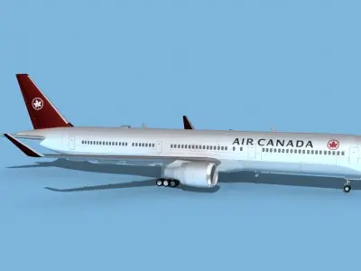 Boeing 767-400 Air Canada 1 3D model