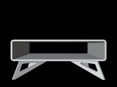 Coffe Table Free low-poly 3D model purchase