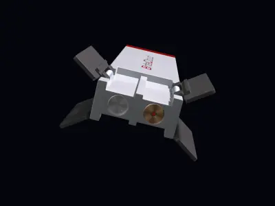 BriteCloud Expendable Active Decoy 3D model