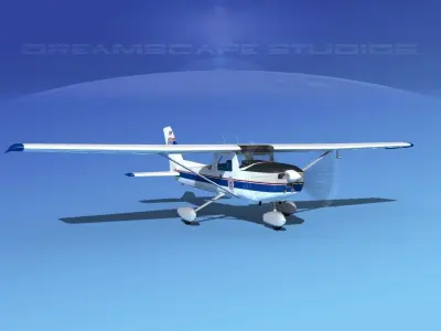 Cessna 152 Commuter V08 3D model