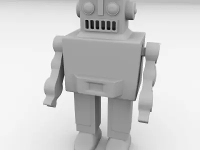 Classic Robot 3D model