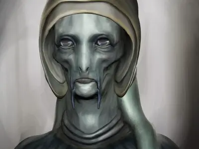 Creature Alien Figure - Star Wars Inspired 3D print model purchase