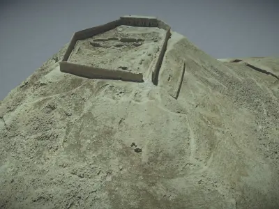 Mount of Temptation 3D model