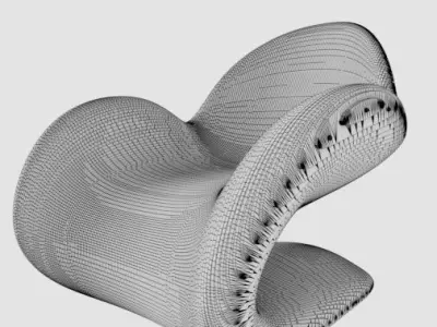 Parametric Chair Free 3D model purchase