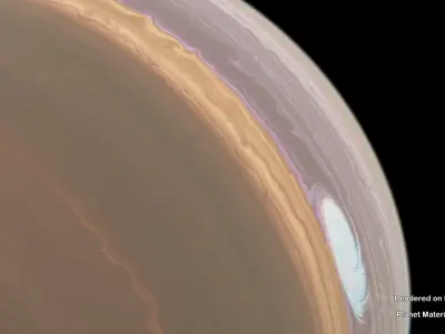 Ovilia - Gas Planet Textures 16K 3D model