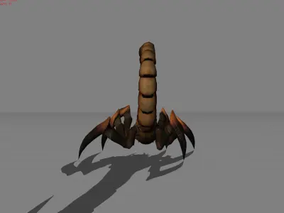Scorpion Animal Low-poly 3D model