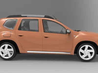 Renault Duster 2016 Free 3D model