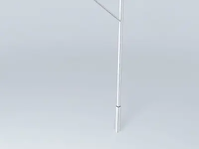 Lamppost street pole Free 3D model