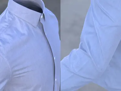 Man and Woman in Shirt 40 3D model