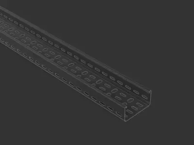 Cable Tray 100mm x 3000mm TYPE1 3D model