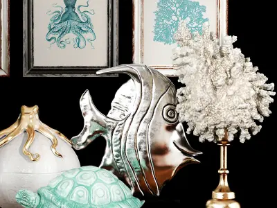 Decor set 46 3D model