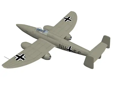 Heinkel He 280 V2 3D model